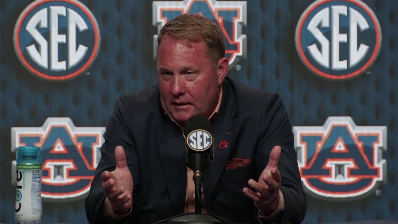 Auburn Head Coach Hugh Freeze breakout session, SEC Football Media Days 2024