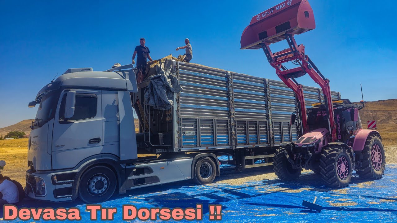 31 Tır Nohut Ve Ayçiçeği Yükleme!! Yeni Kepçe Kovamız İşleri Hızlandırdı