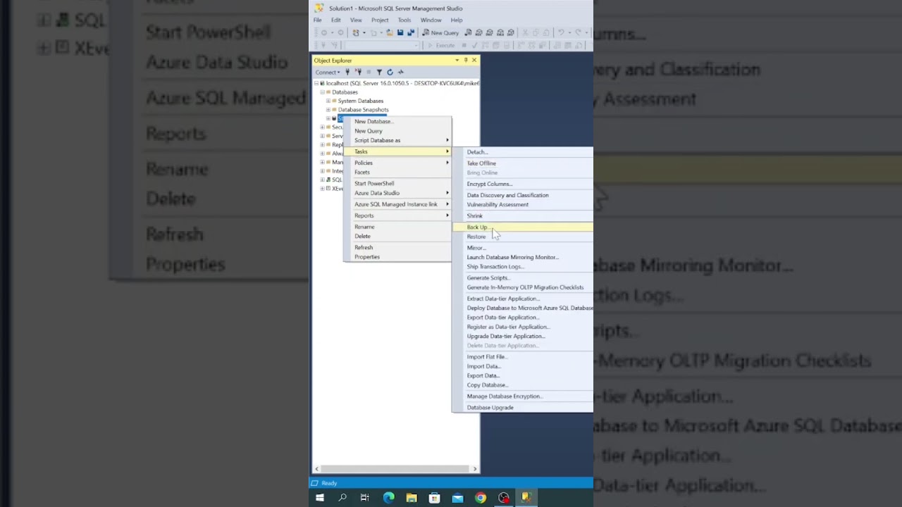 SQL Restore Preview