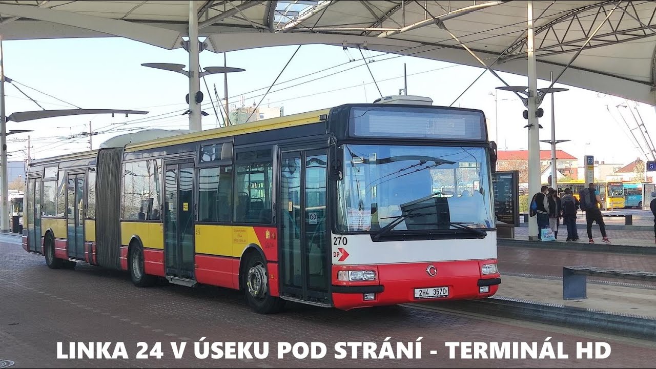 Autobus Irisbus Citybus 18M Ev.č. 270 DPmHK | na lince 24