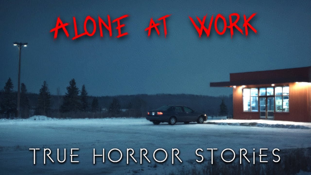 3 Unsettling TRUE Alone at Work Horror Stories (with rain sounds)