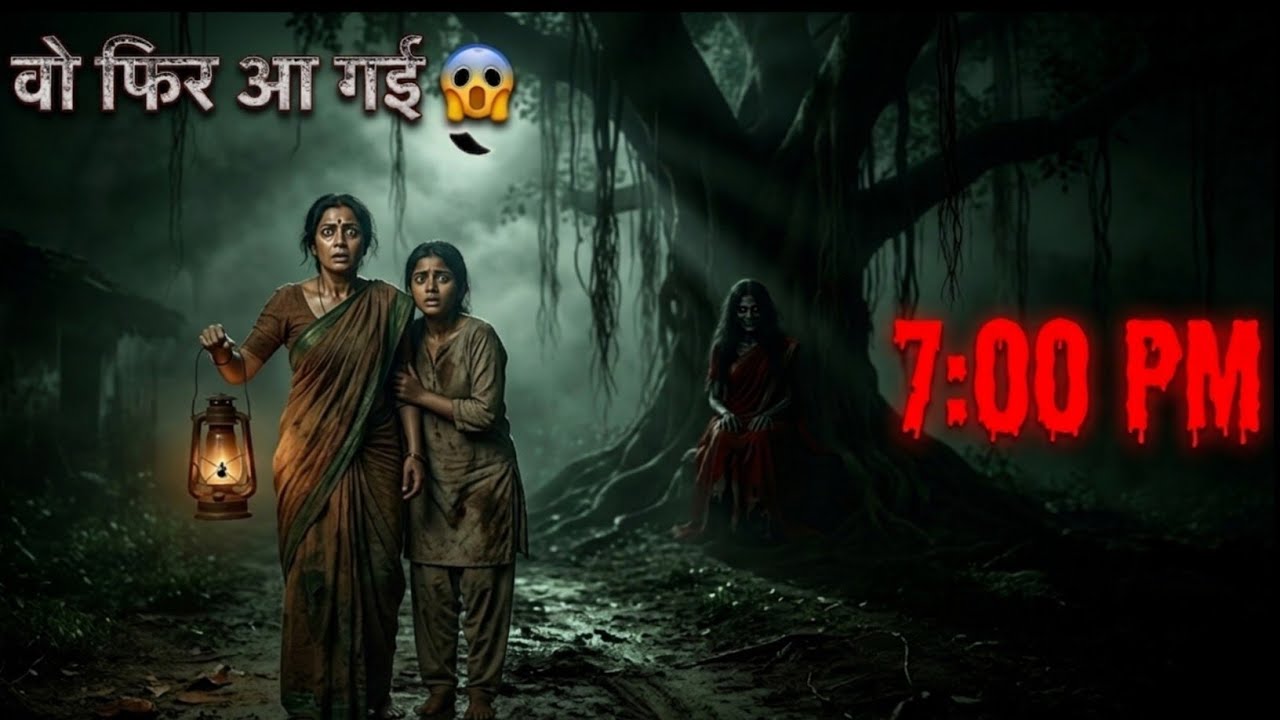 ठंड की बरसाती रात में खूबसूरत छलावा ।Horror Story 