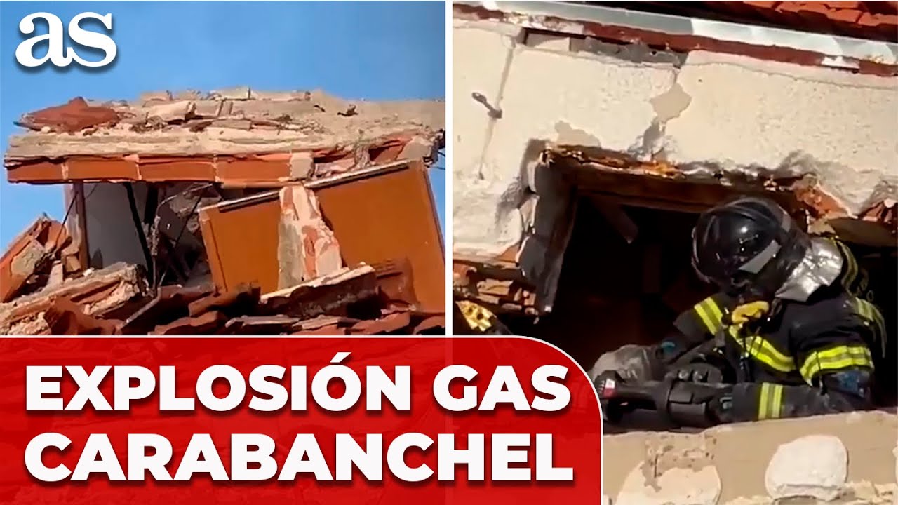 TRAGEDIA en MADRID | UN MUERTO  y NUEVE HERIDOS en una EXPLOSIÓN de GAS en CARABNACHEL