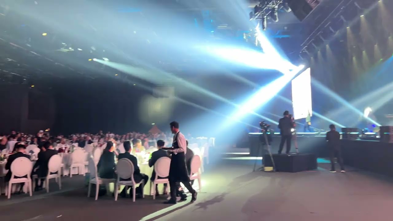 Riverdance Irish dancing group performing at IATA congress 2024 in Dubai