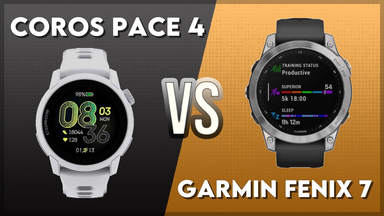 Coros Pace 4 vs Garmin Fenix 7 Comparison