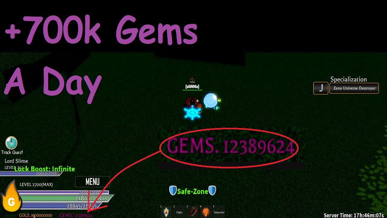 Best Ways To Get Gems || Anime Spirits Roblox ||