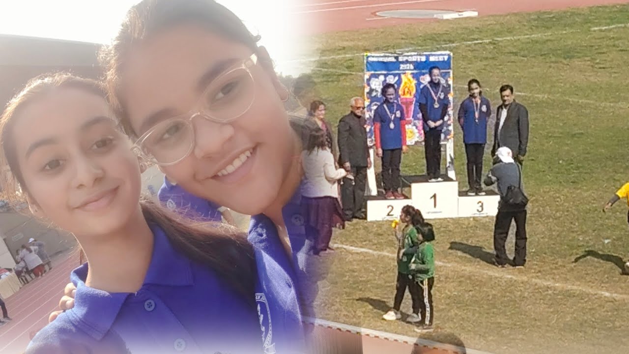 Aj humne attend kia bachho ka annual sports meet at common wealth village,khel gao..