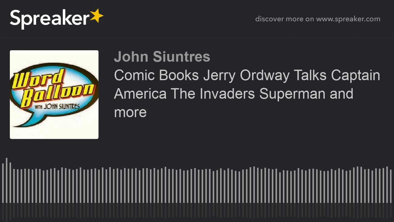 Comic Books Jerry Ordway Talks Captain America The Invaders Superman and more