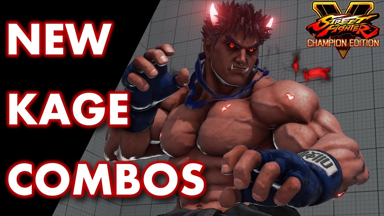 SFV Kage Combos - Street Fighter 5 Champion Edition