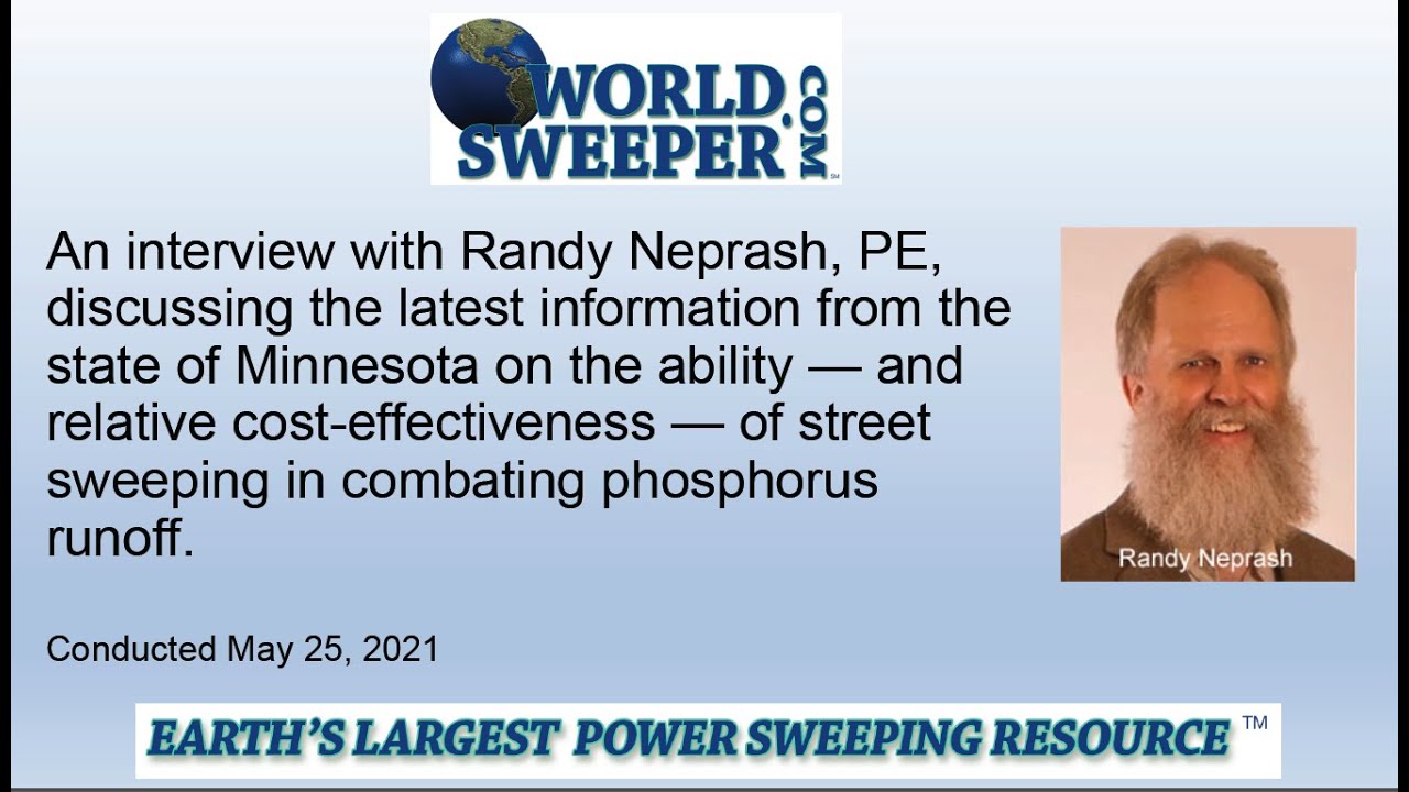 Sweeping Removes Phosphorus for as Little as $100/lb