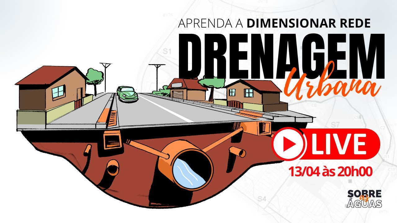 Como dimensionar uma rede de drenagem urbana?