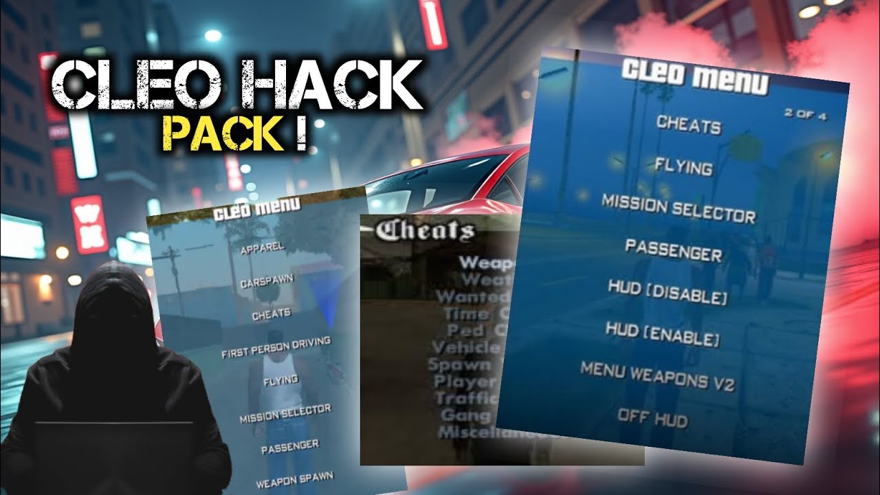 Best Cleo Hack GTA San Andreas Multiplayer | يدعم جميع الهواتف اقوى هاك كليو Samp ❤️✨
