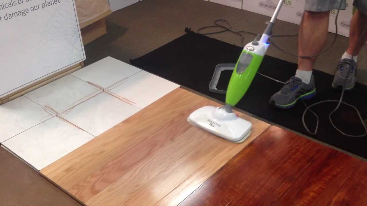 Smart Living Steam Mop Plus — наглядная демонстрация