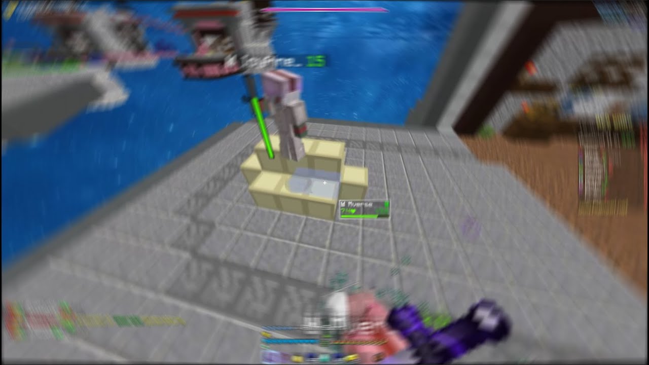 strafe flying around kids with myau