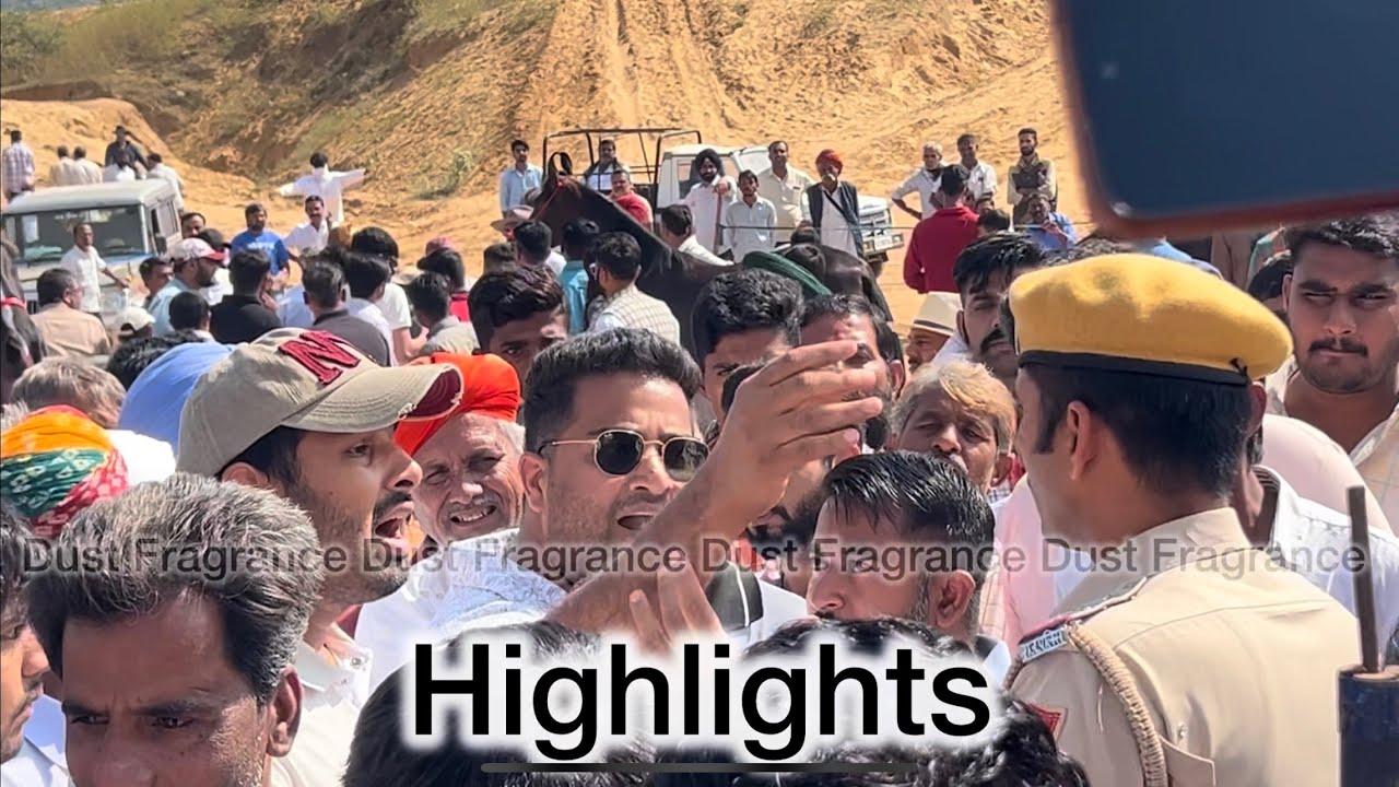 शो के निर्णय से असंतुष्ट अश्वपालक Pushkar Fair 2025