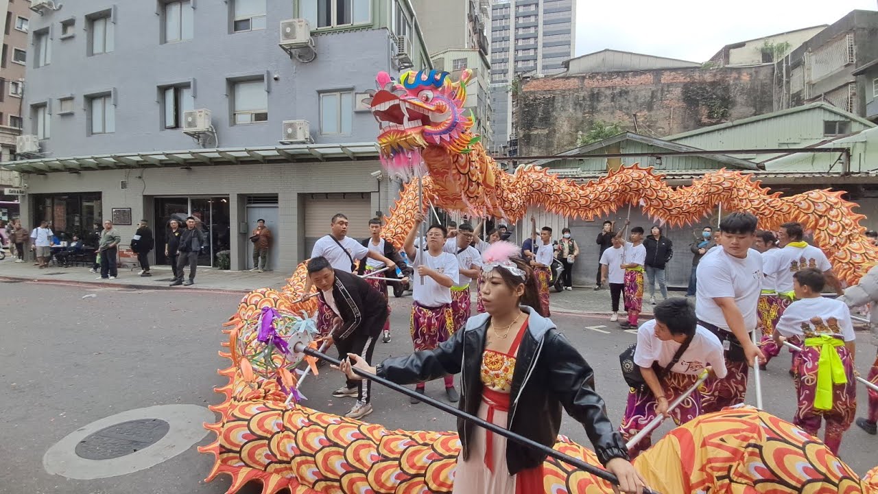 【台北翔鼎龍獅戰鼓團-巨龍陣】~114艋舺晉德宮恭祝助順將軍聖誕遶境