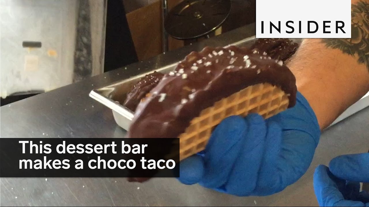 This Portland dessert bar makes a mean choco taco
