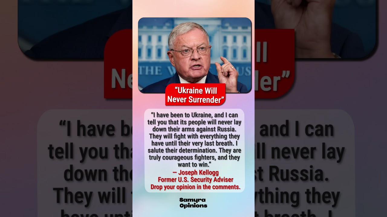 Ukraine vs Russia: Former U.S. Security Adviser Reveals His View #trendingnow