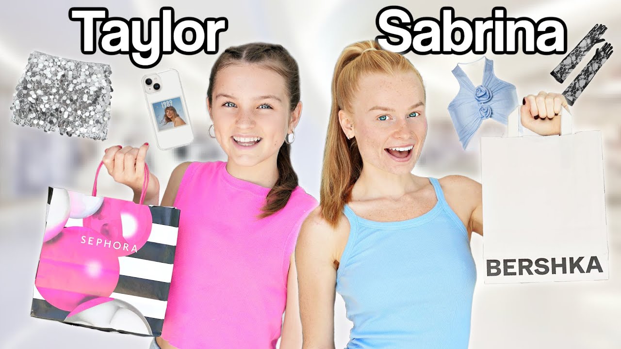 Taylor Swift VS Sabrina Carpenter Shopping Challenge!