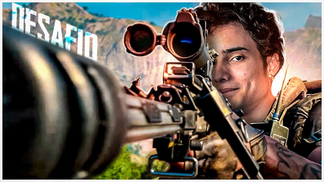 INSANO 🔥 FUI DESAFIADO A JOGAR SÓ DE SNIPER E DEAGLE 😱 COD: WARZONE