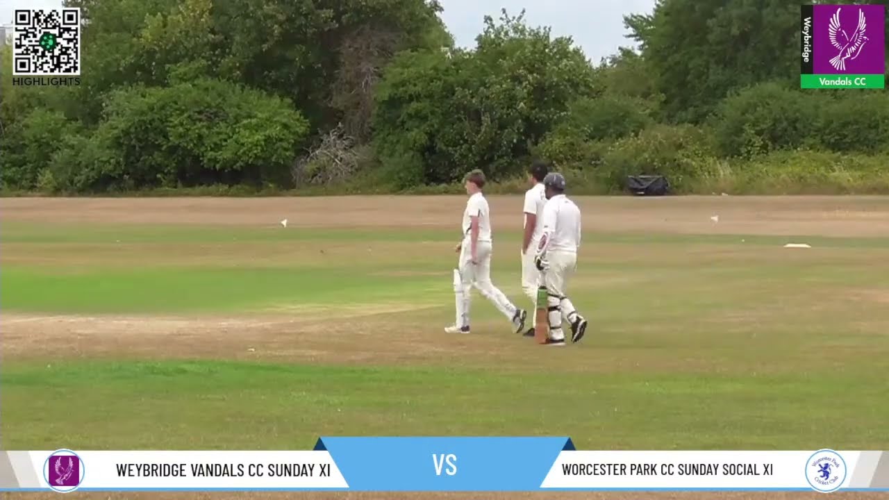 Weybridge Vandals CC Sunday XI v Worcester Park CC Sunday Social XI