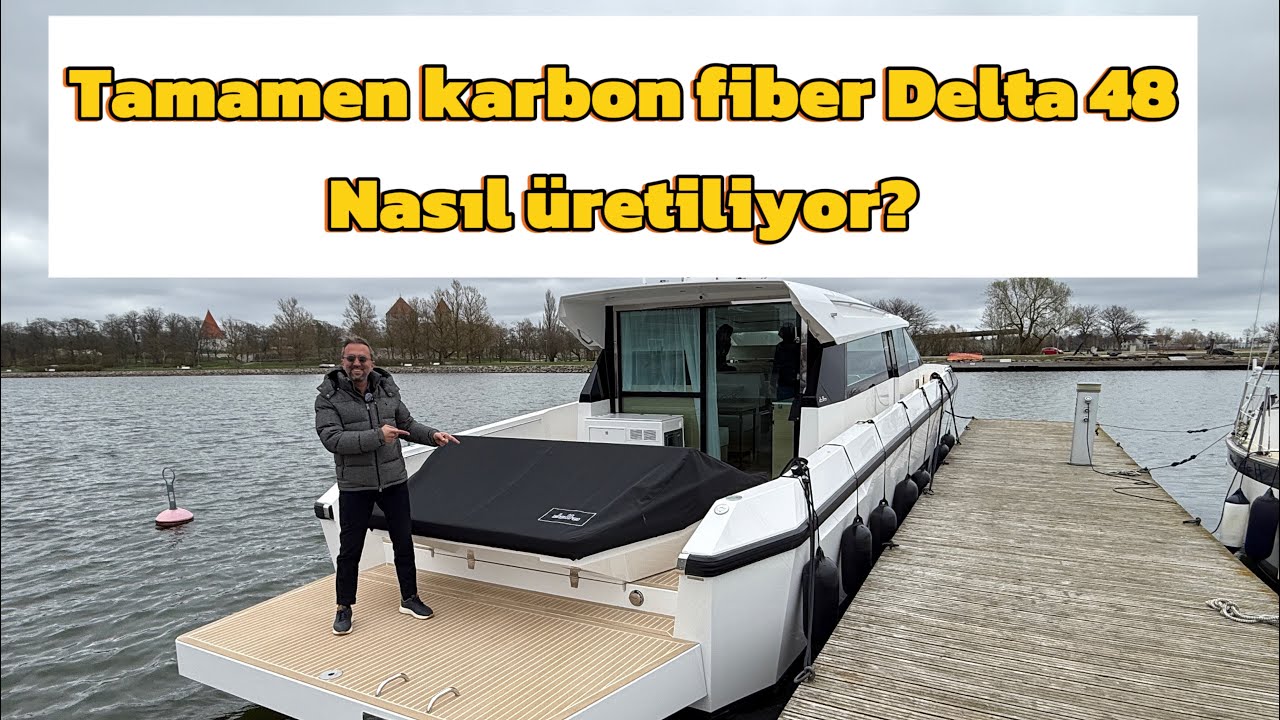 Estonya’da Delta Power Boats tersanesini gezdim Delta 48 ile seyre çıktım #reklam