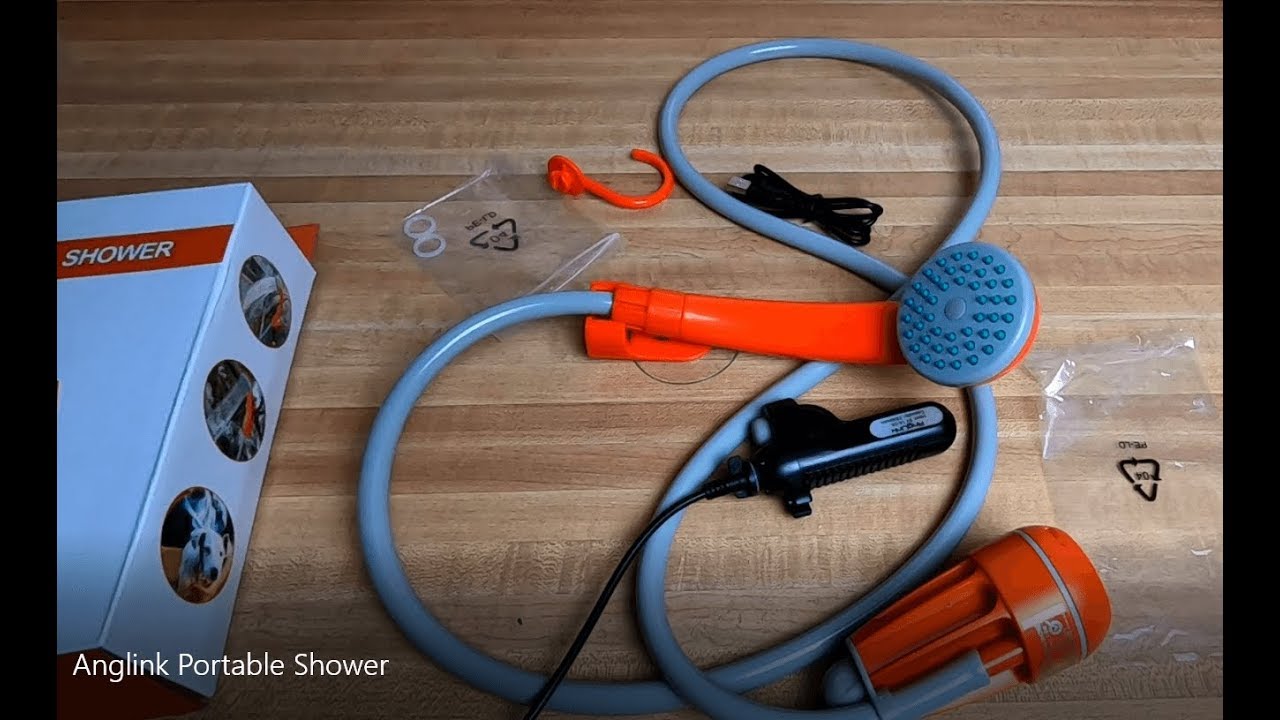 Anglink rechargeable shower review