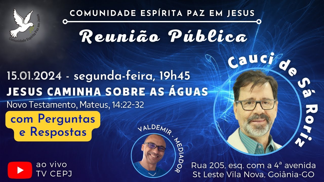 JESUS CAMINHA SOBRE AS ÁGUAS - Cauci de Sá Roriz