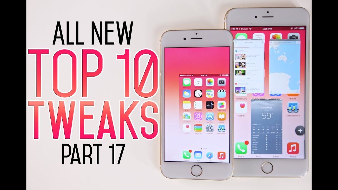NEW Top 10 Cydia Tweaks Part 17 - iOS 8.2 & 8.1.2 Taig Jailbreak Compatible