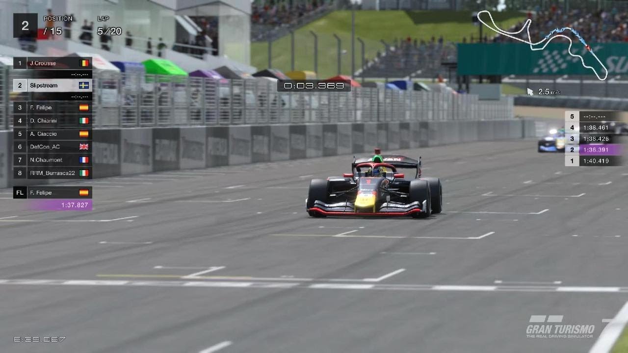 GT7 World Series Nation Cup Exhibition 2 2025 - SF23 Super Formula at Suzuka