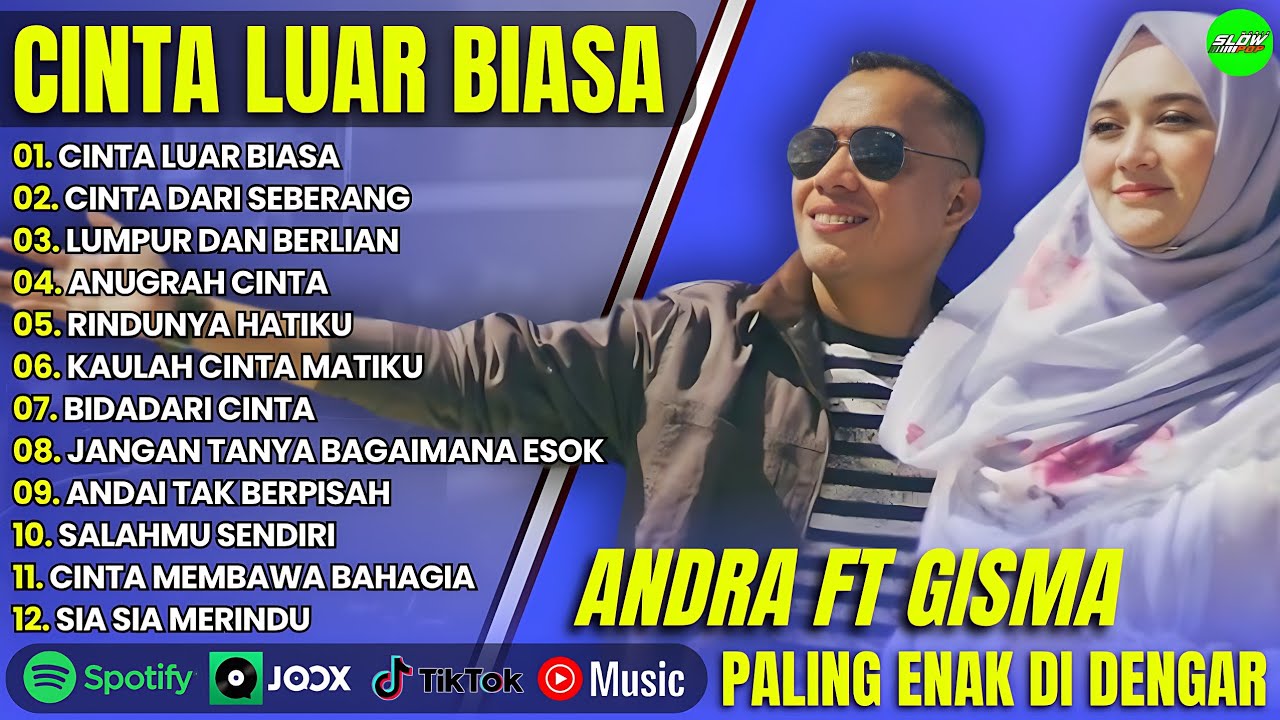 ANDRA RESPATI FT GISMA WANDIRA - CINTA LUAR BIASA - CINTA DARI SEBERANG - || POP MELAYU POPULER 2025