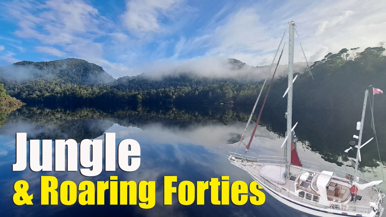 Through jungle and Roaring Forties. Sailing alone around Tasmania's northwest coast
