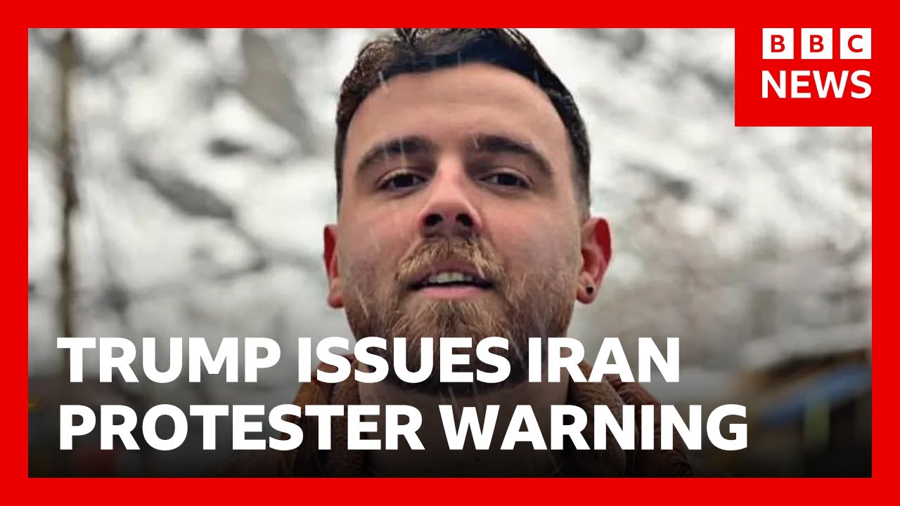 Donald Trump warns of 'very strong action' if Iran executes protesters | BBC News