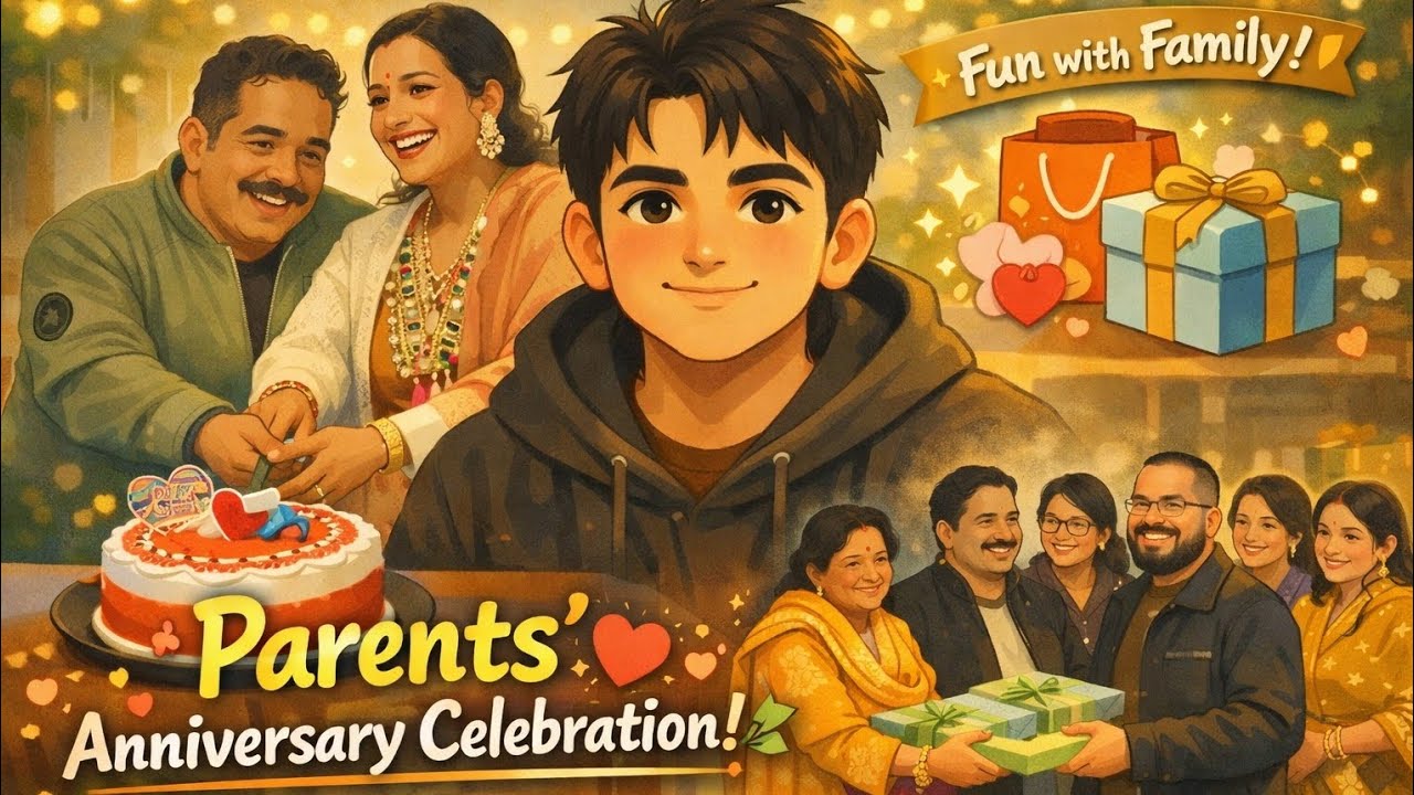 “Celebrating Mom & Dad’s Anniversary ❤️ | Family Time & Food”