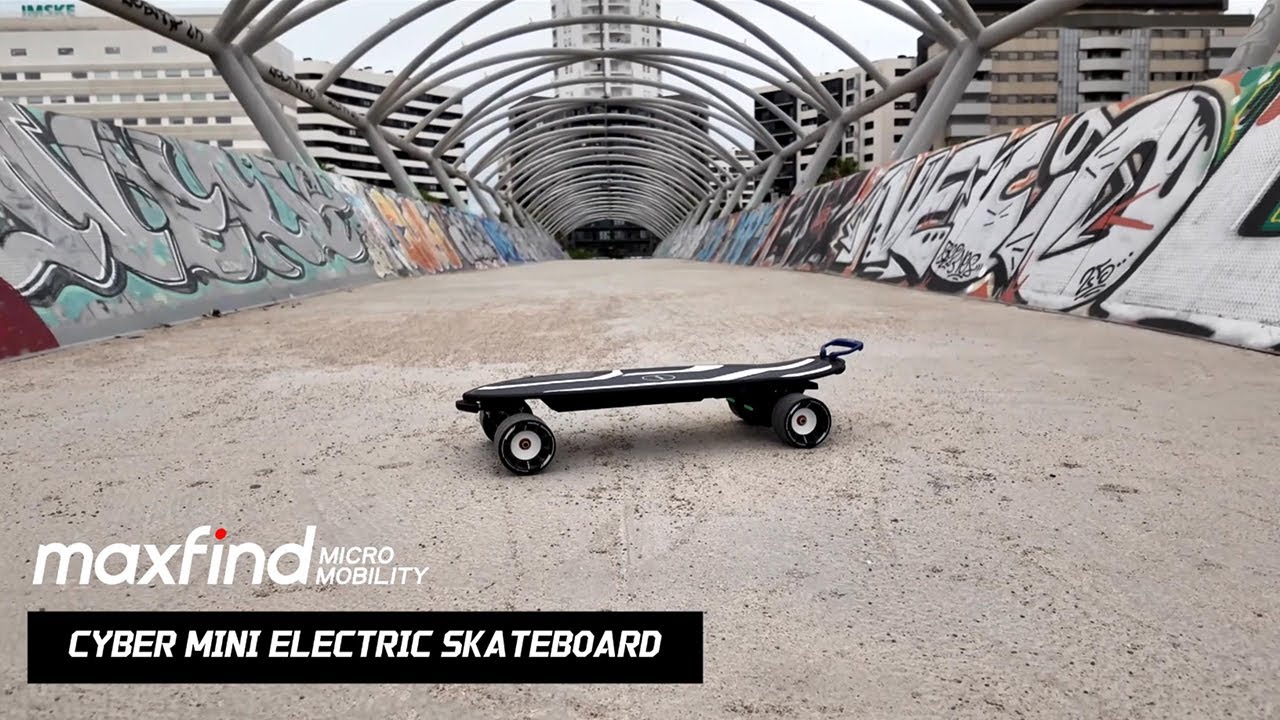 🔥 MAXFIND CYBER MINI &ndash; BEST MINI ELECTRIC SKATEBOARD 2025 🛹⚡