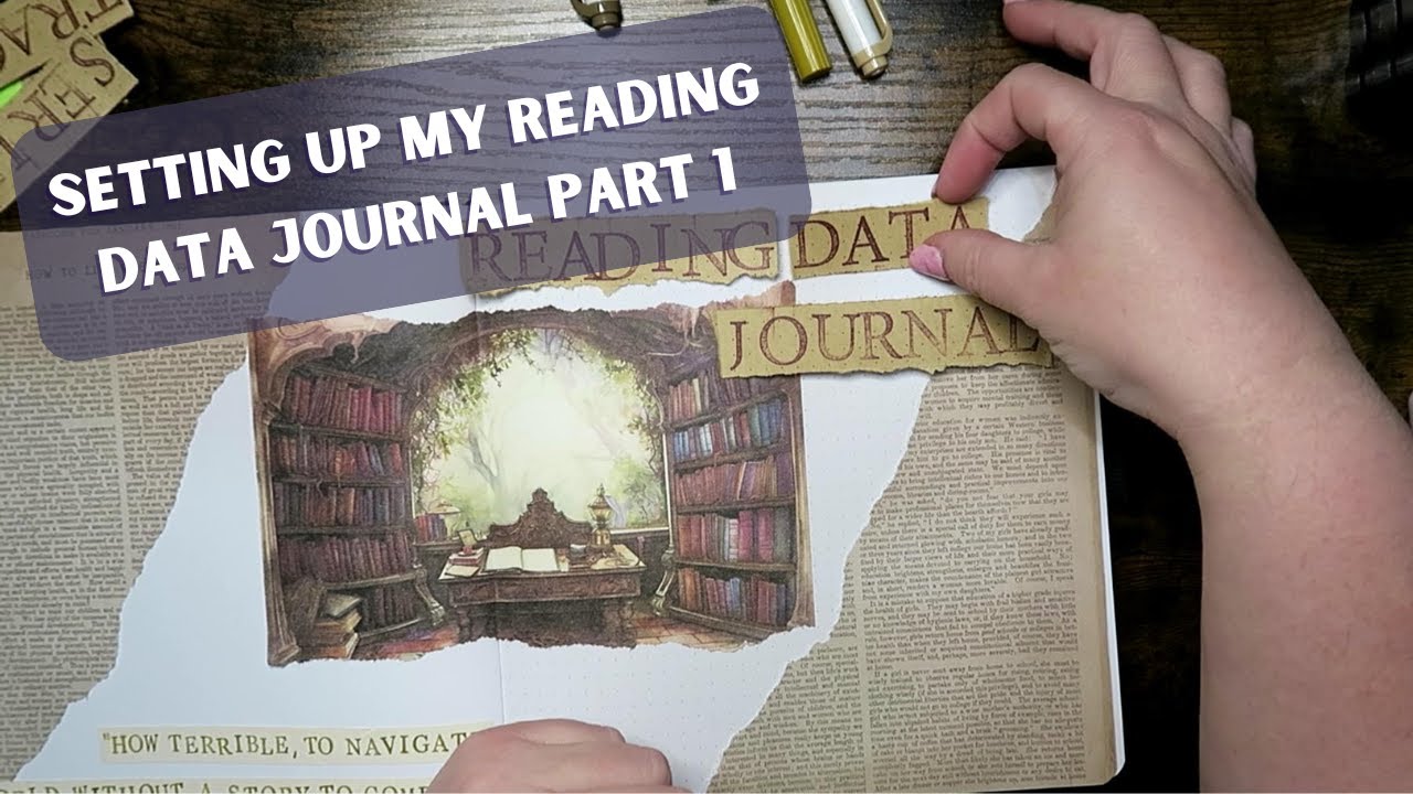 Setting up my new Reading Data Journal - Part 1