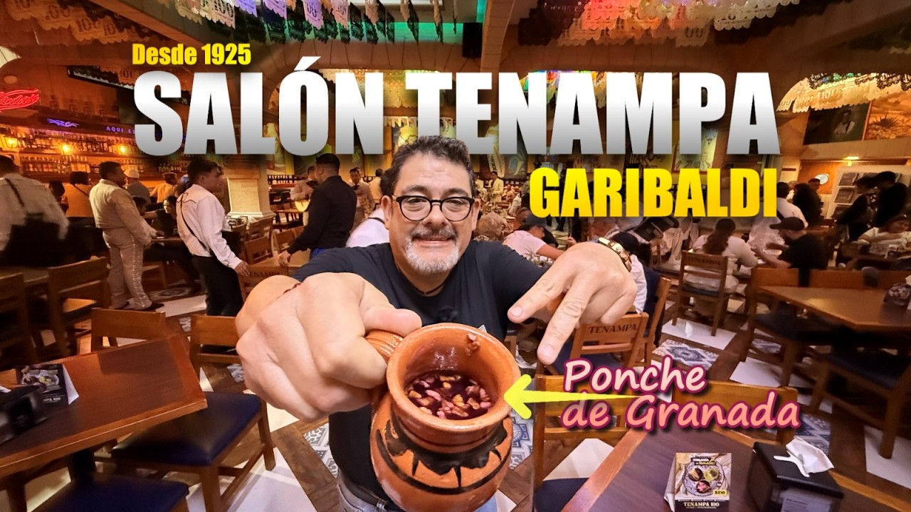 La icónica bebida del Salón TENAMPA en Garibaldi CDMX