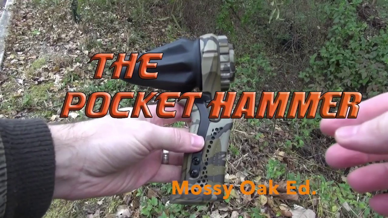 Mossy Oak Pocket Shot Hammer Slingshot