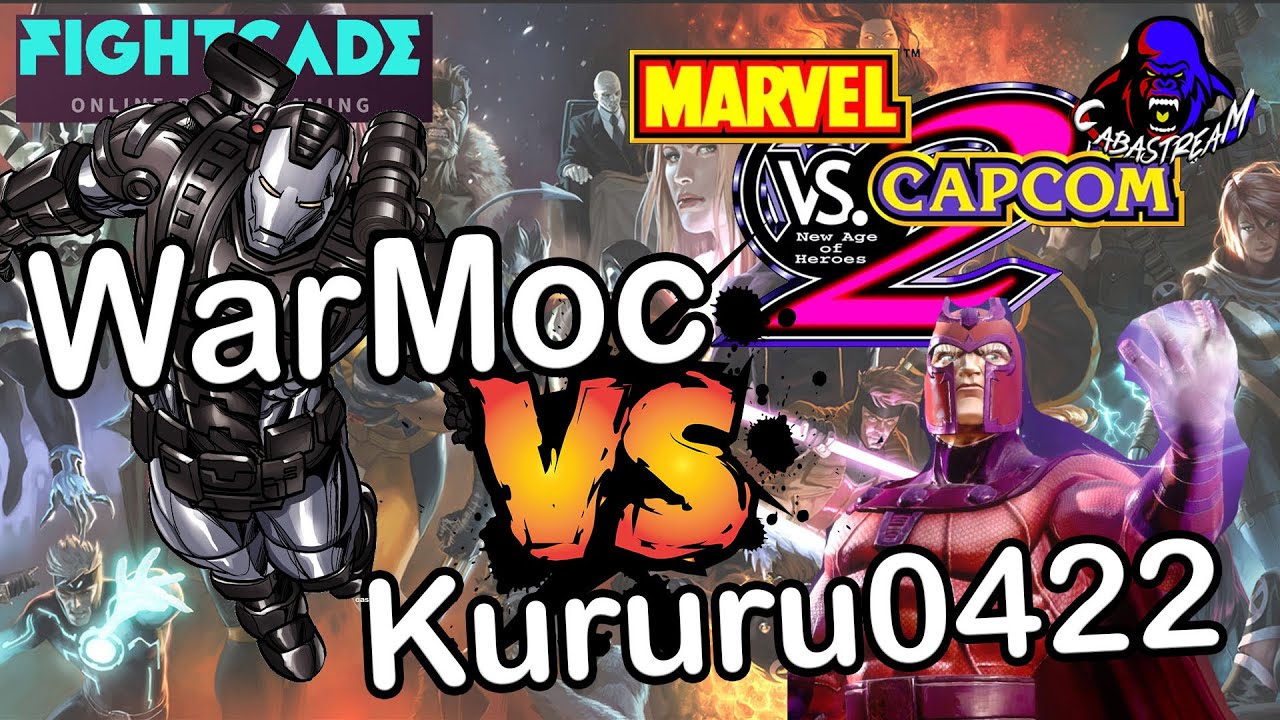 MvC2 - Fightcade Archive Casuals - WarMoc(PH) vs Kururu0422(MY)  - FULL set