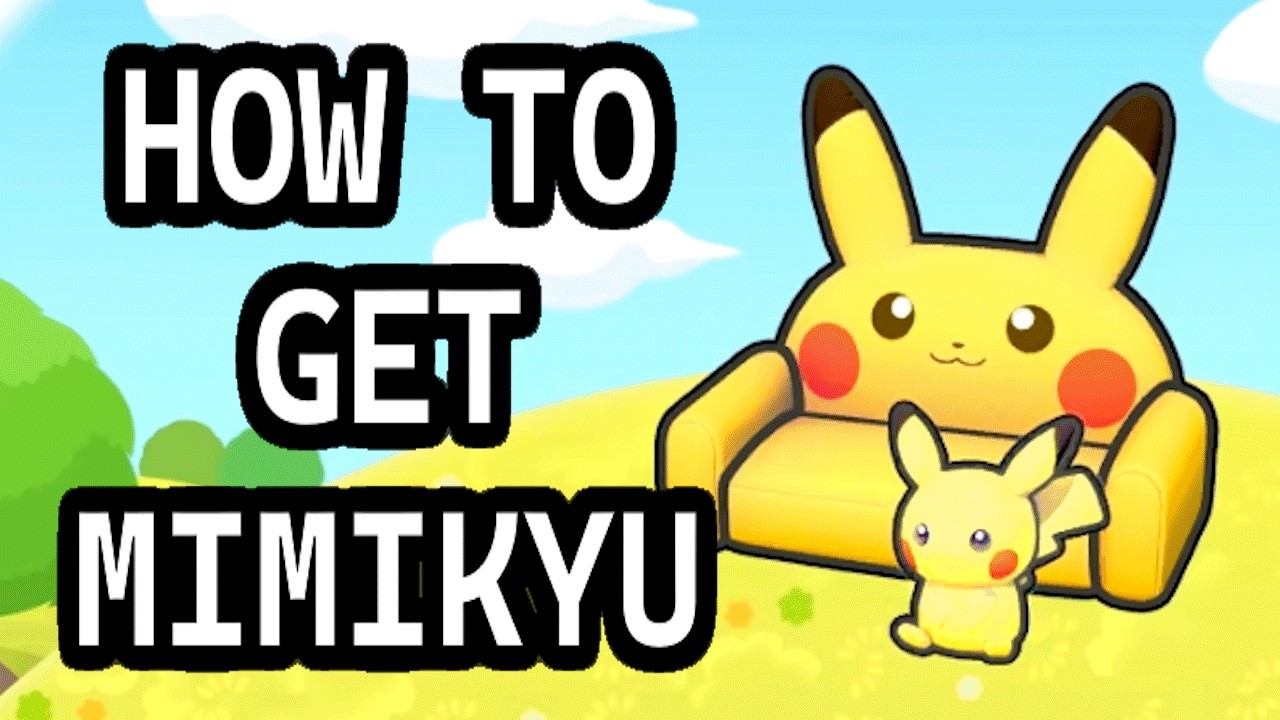 Mimikyu Pokopia - Pikachu Space Pokopia