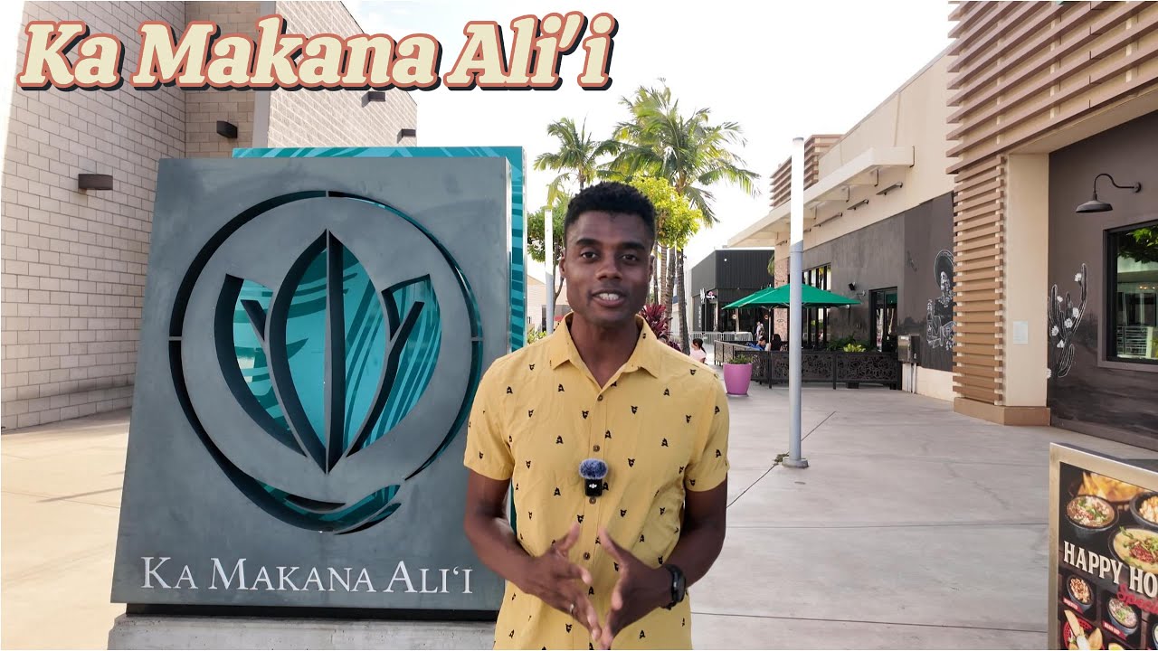 Ka Makana Ali‘i Mall Walk – Busy Day at Kapolei’s Outdoor Shopping Center (May 2025)