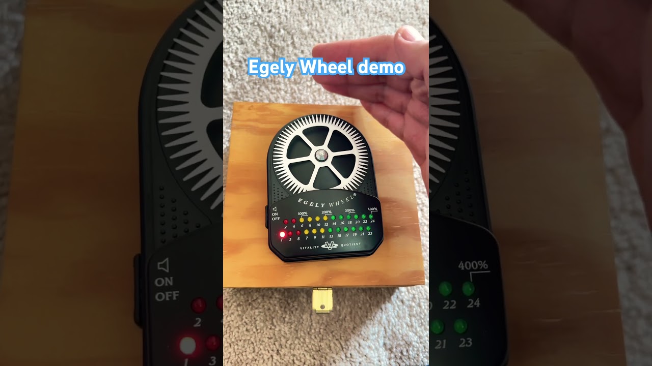 This is a demo video of the Egely Wheel. It&rsquo;s fun to learn how to grasp and understand my bio energy