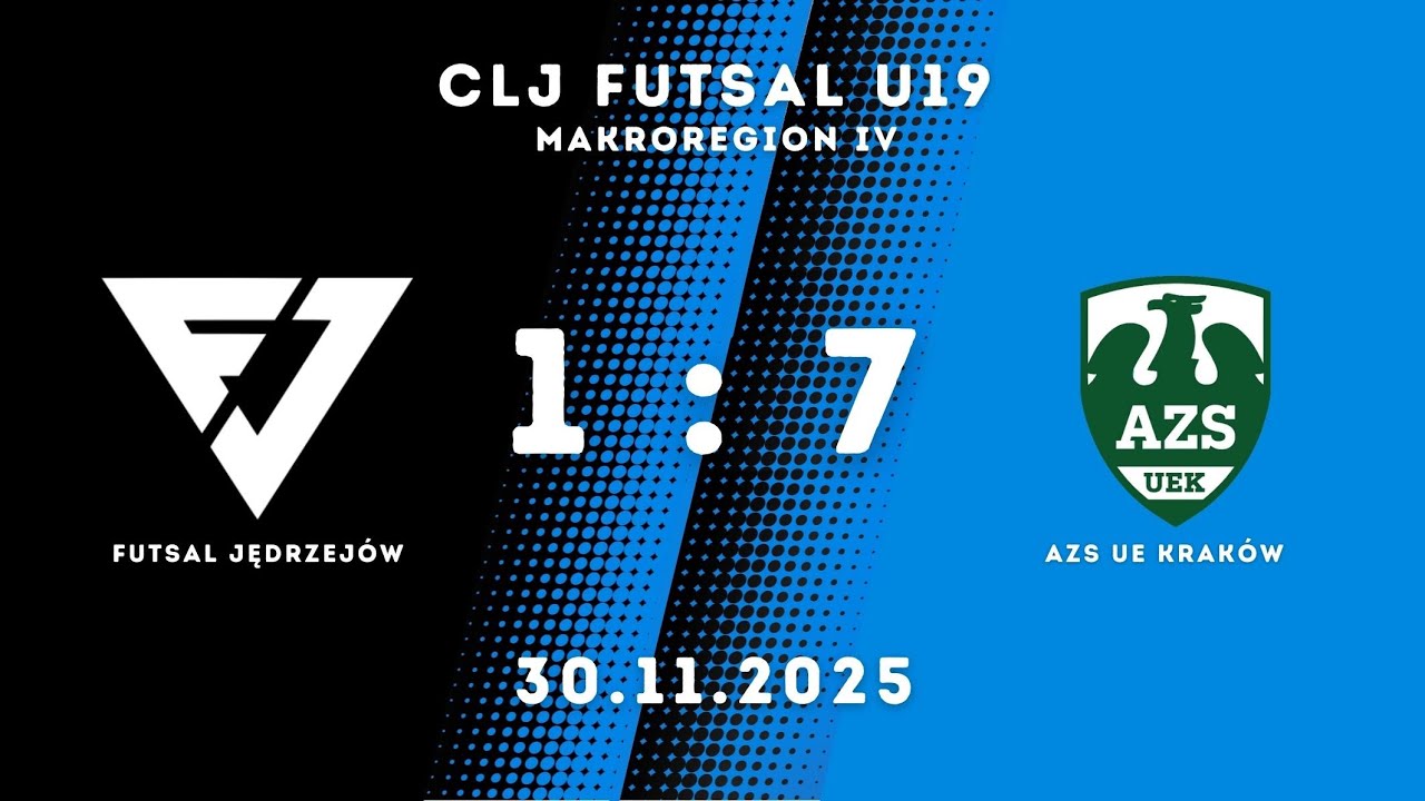 2025/26 | CLJ U-19 | FUTSAL Jędrzejów - AZS UE Kraków