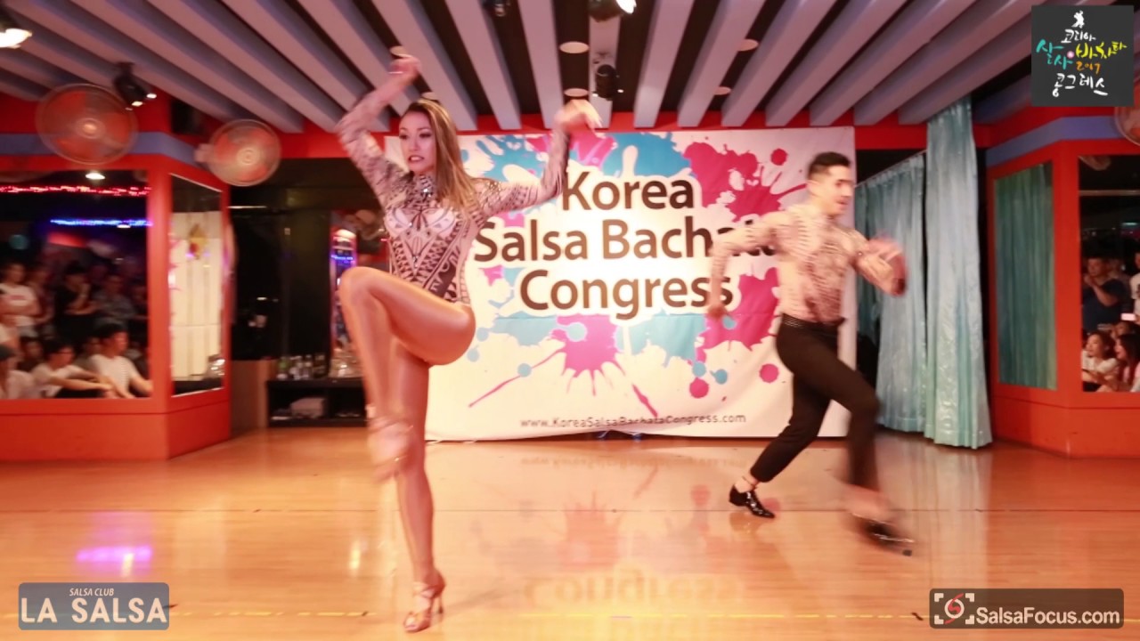 Erika & Jose colombian salsa show 2017 Korea salsa & Bachata congress WELCOME PA