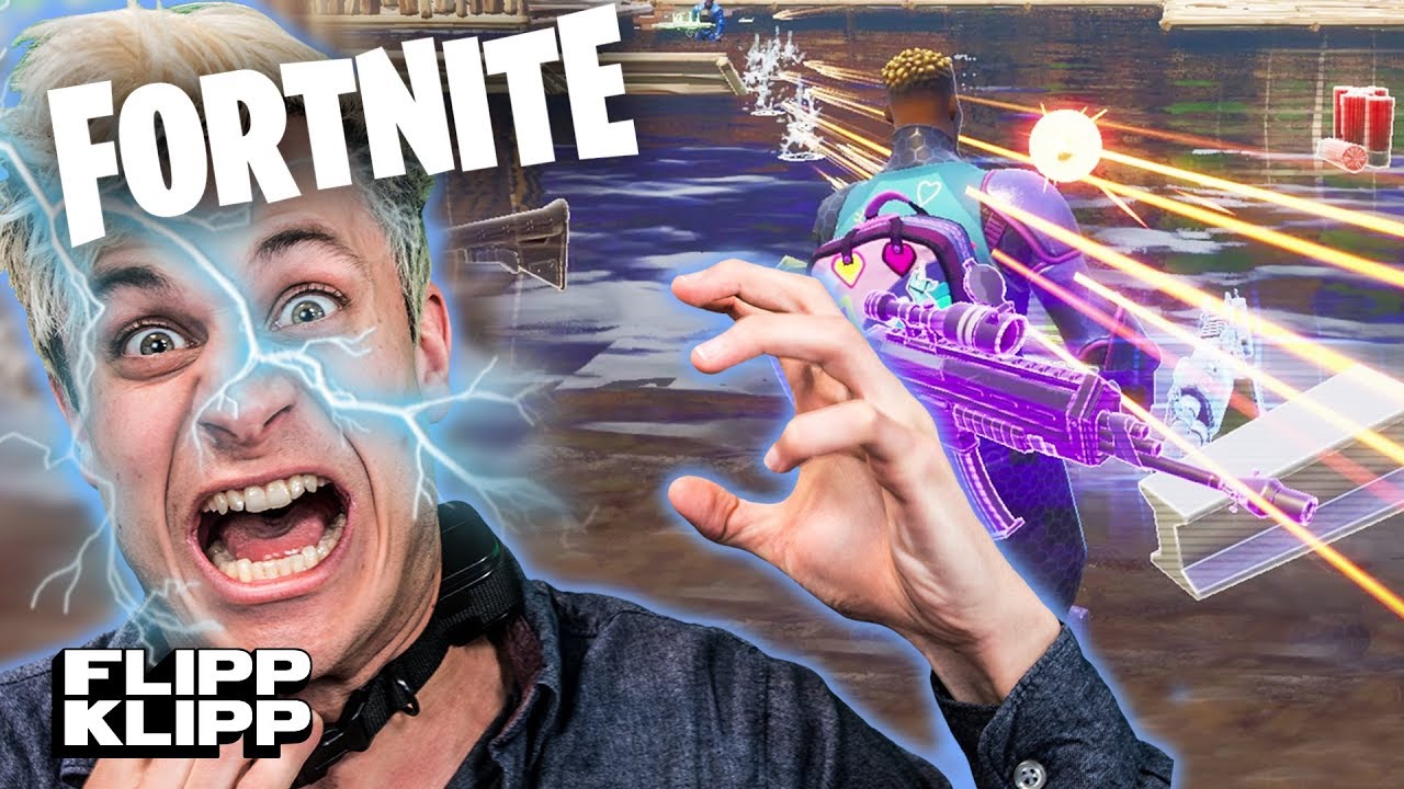 STØT-FORTNITE! Får støt om jeg tar skade!