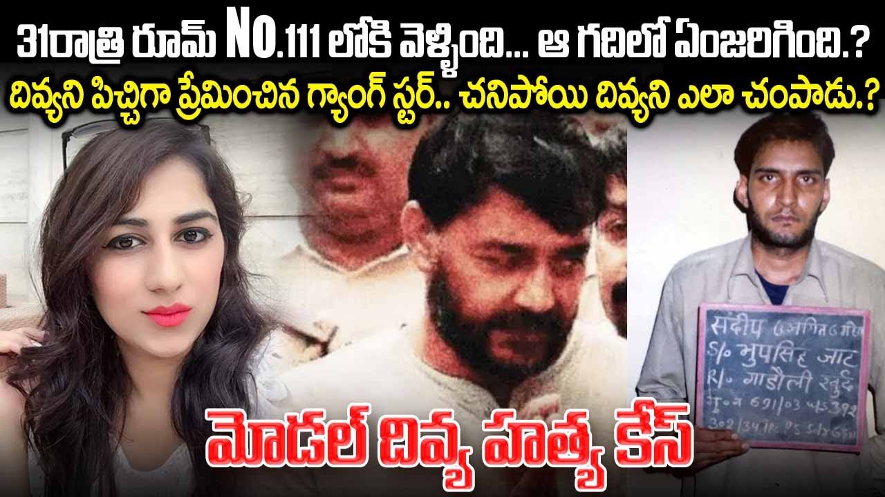 దివ్యని పిచ్చిగా ప్రేమించిన గ్యాంగ్ స్టర్...చనిపోయి దివ్యని ఎలా చంపాడు..? Divya Pahuja Murder #vov