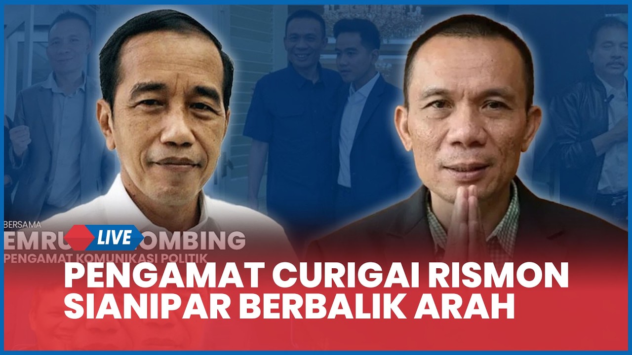 Pengamat Curigai Rismon Sianipar Berbalik Arah: Motif Politik, Saya Sarankan Jokowi Tolak RJ