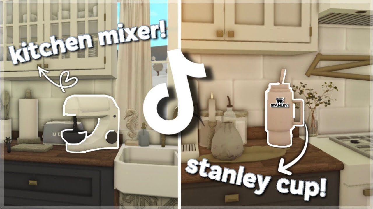 testing VIRAL Bloxburg Realistic TikTok build HACKS! | Roblox Bloxburg