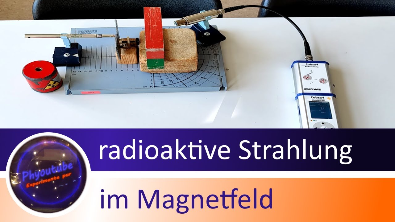 radioaktive Strahlung im Magnetfeld