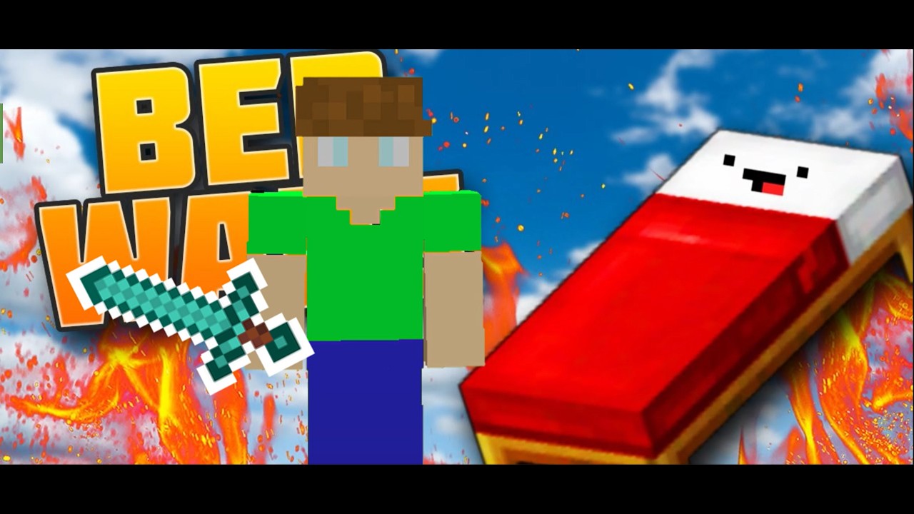 jogando bed wars com meu amigo